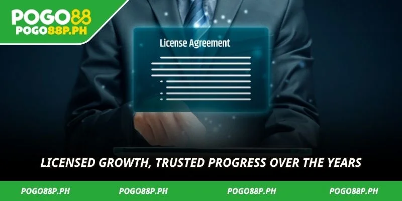 Licensed growth, trusted progress over the years