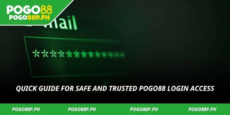 Quick guide for safe and trusted POGO88 Login access