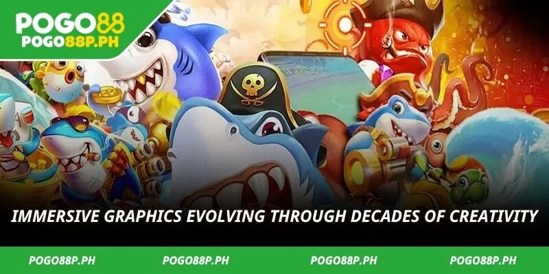 Immersive graphics evolving through decades of creativity