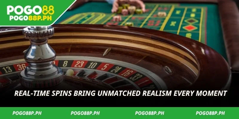 Real-time spins bring unmatched realism every moment