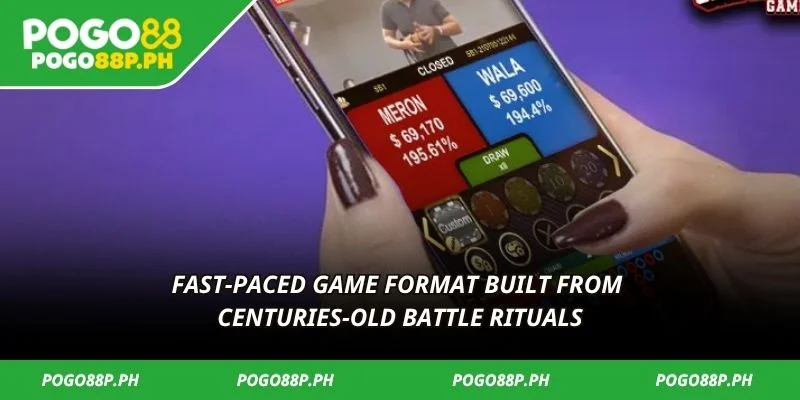 Fast-paced game format built from centuries-old battle rituals
