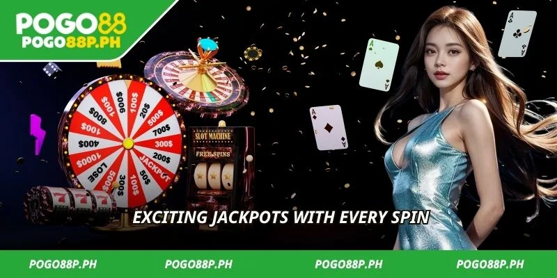 Exciting jackpots with every spin