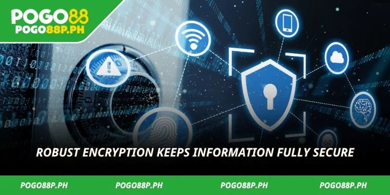 Robust encryption keeps information fully secure