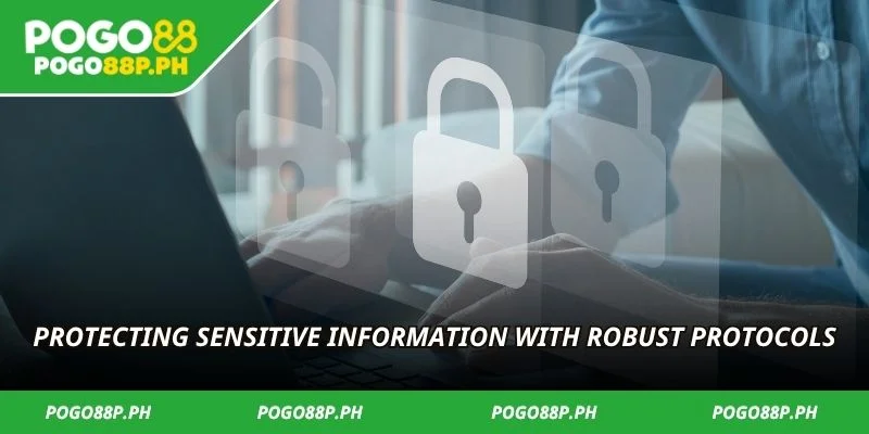 Protecting sensitive information with robust protocols