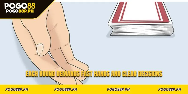 Each round demands fast hands and clear decisions