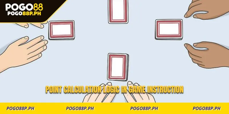 Point calculation logic in game instruction